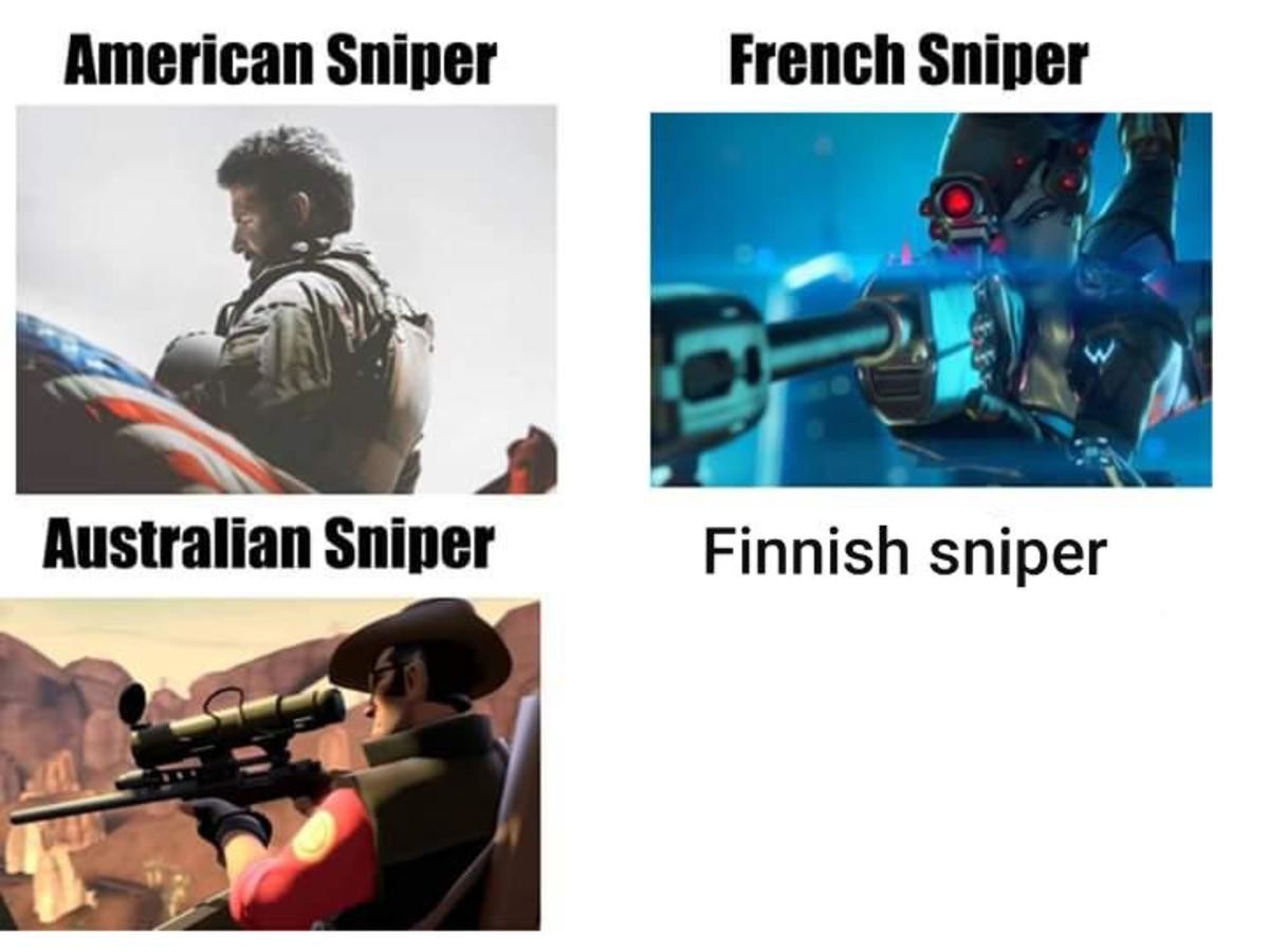 Мемы про снайперов